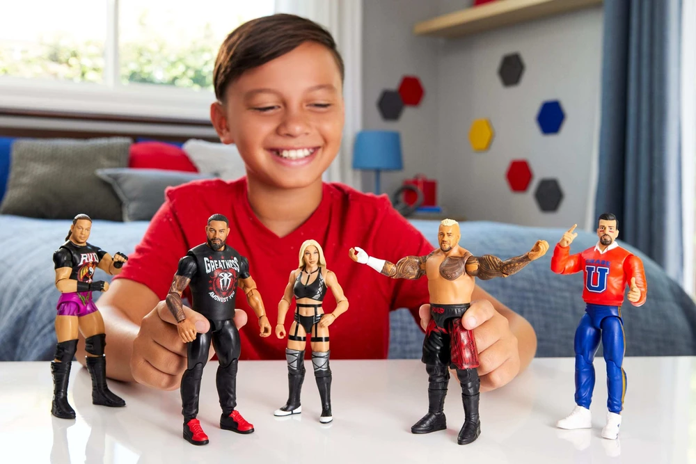 Mattel WWE BASIC ACTION imtynininko figūrėlė (GDF62)