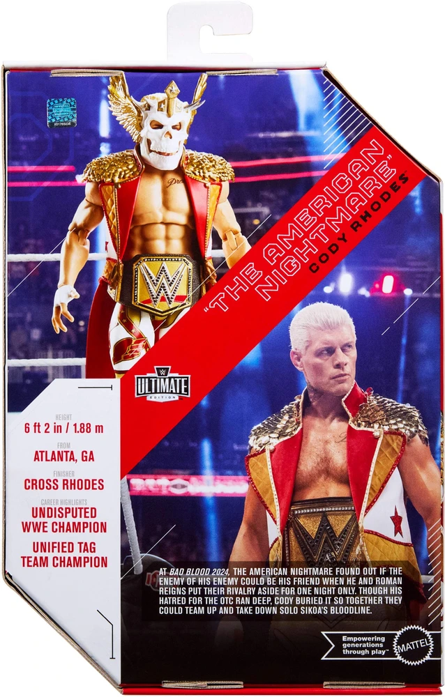Mattel Figūrėlė WWE Ultimate Edition Cody Rhodes