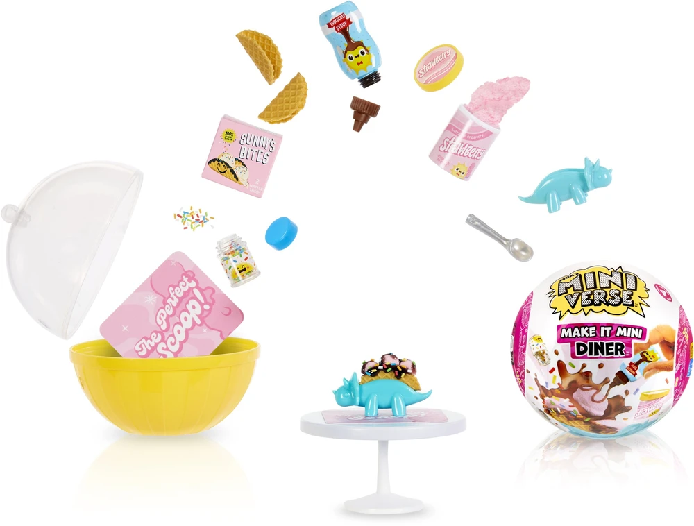 Mini maisto rinkinys MGAs Miniverse Make It Mini Food Diner S4