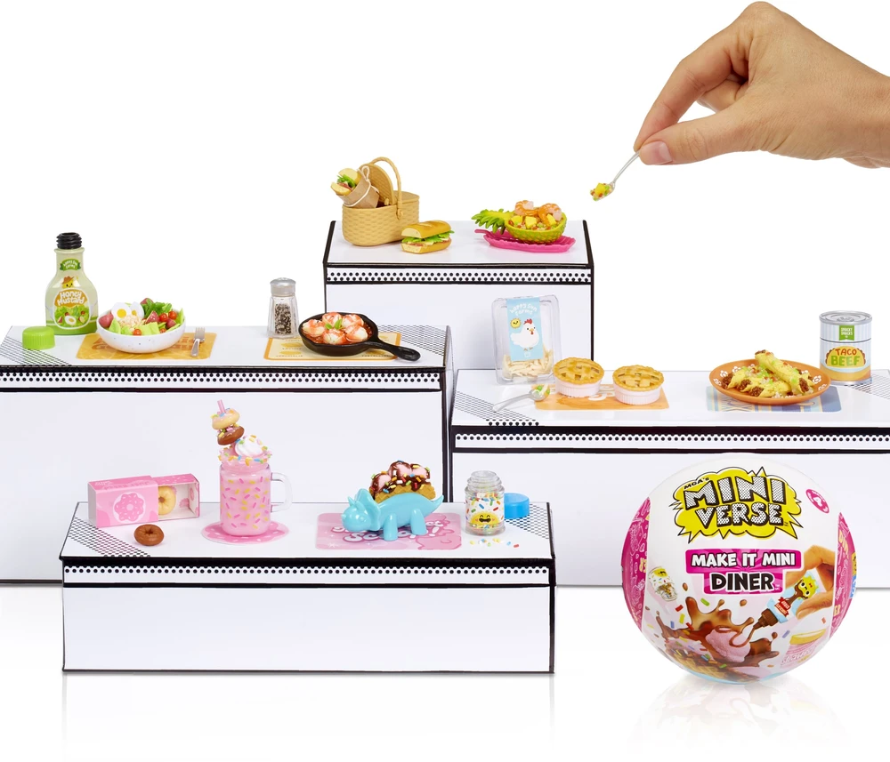 Mini maisto rinkinys MGAs Miniverse Make It Mini Food Diner S4