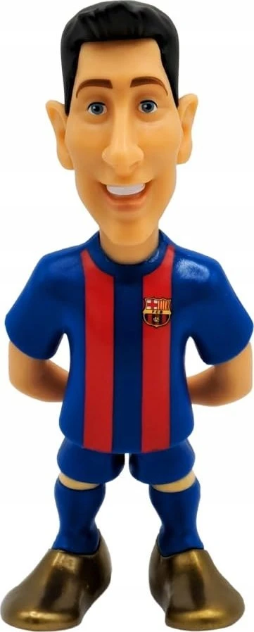 Kolekcinė Figūrėlė - MINIX FC Barcelona Robert Lewandowski 12 cm