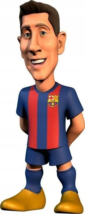 Kolekcinė Figūrėlė - MINIX FC Barcelona Robert Lewandowski 12 cm