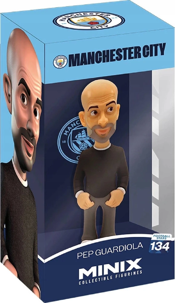 Kolekcinė Figūrėlė - MINIX Pep Guardiola Manchester City 7 cm