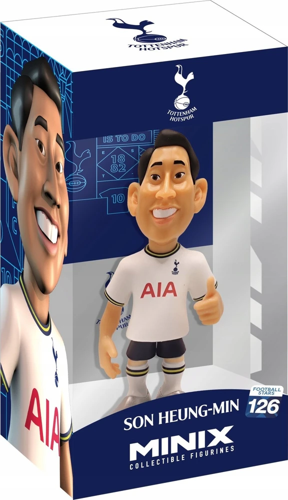 Kolekcinė Figūrėlė - MINIX Tottenham Son Heung-Min Numeris 126