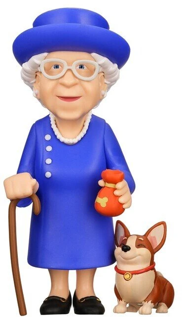 MINIX QUEEN ELIZABETH - QUEEN ELIZABETH II WITH CORGI