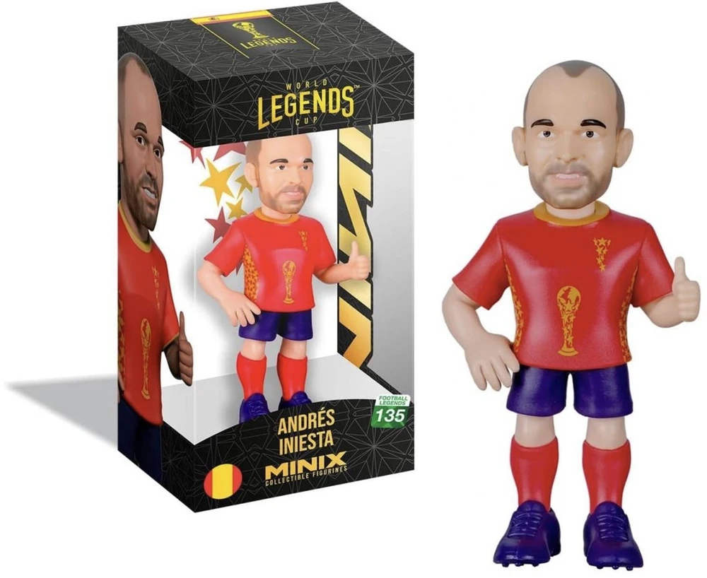 MINIX WC LEGENDS SPAIN - ANDREAS INIESTA