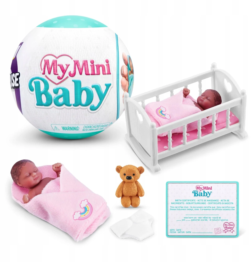 5Surprise Lėlė – kūdikis su priedais 5 Surprise Mini Baby 77487GQ2