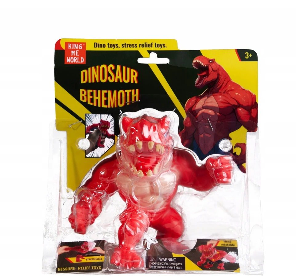 Norimpex *****Behemoth dinozaur miękki raudona 2002278