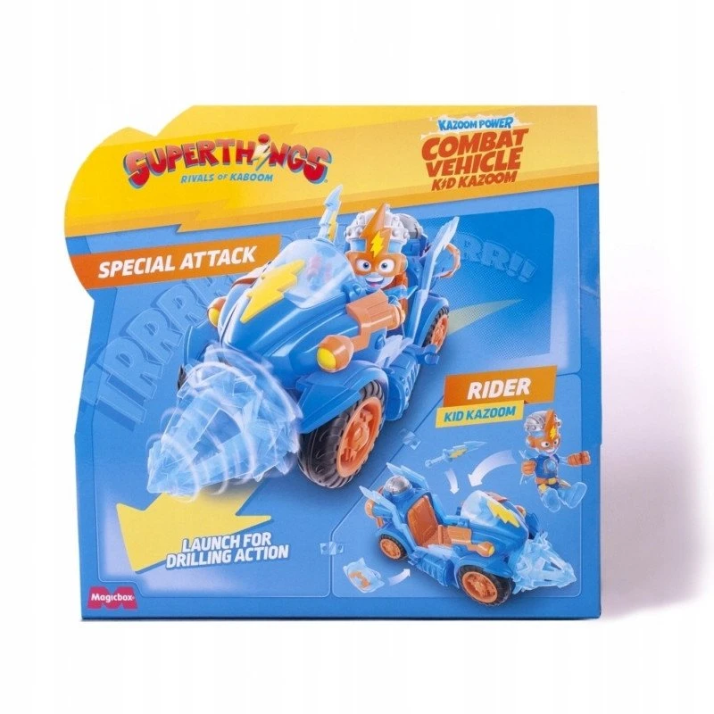 Orbico SuperZings SuperThings Kid Kazoom Combat pojazd + priedai