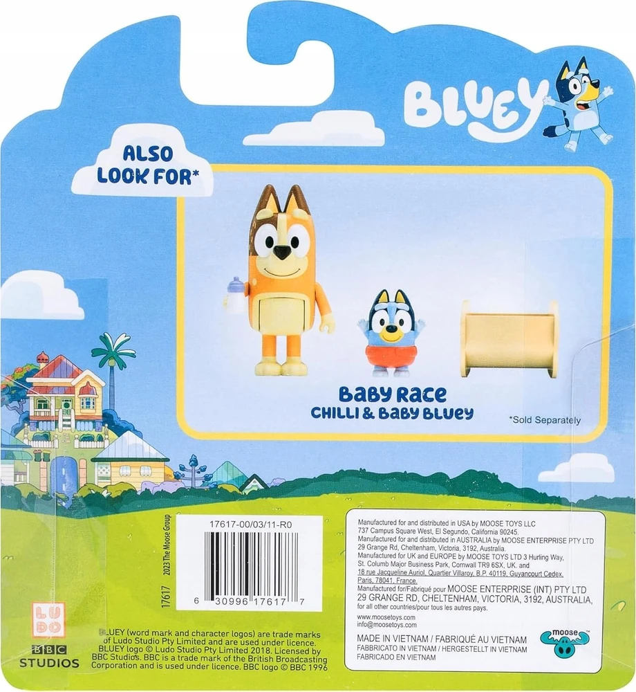 TM Toys TMT BLUey pav. Alien Bluey Chloe 2pack BLU17617