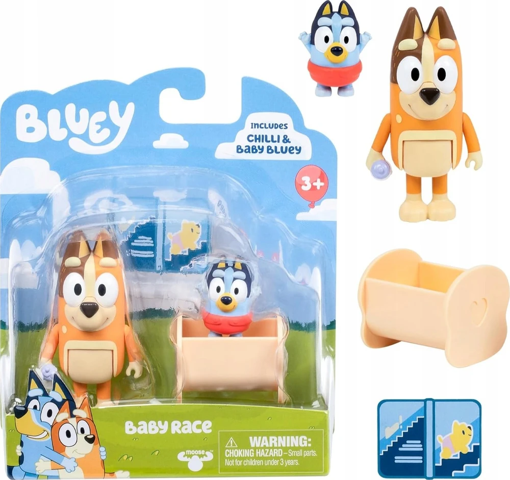 TM Toys TMT BLUey pav. Alien Bluey Chloe 2pack BLU17617