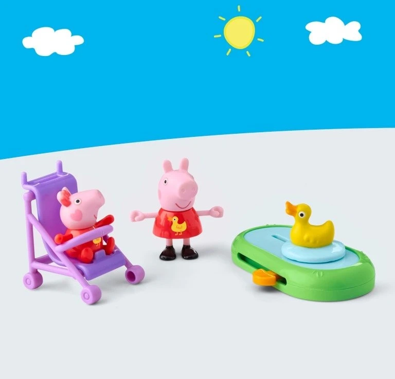 Peppa Pig Peppos Pig akimirkos – Peppos ir Evie pramogos parke (G05285X0)