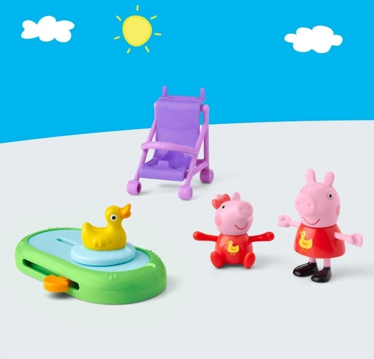 Peppa Pig Peppos Pig akimirkos – Peppos ir Evie pramogos parke (G05285X0)
