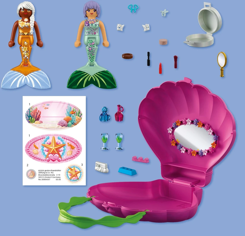 „Playmobil Mermaid“ 72105 Undinėlės krepšys su kriauklėmis