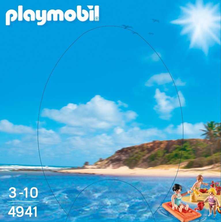 Playmobil Family Fun 4941 Zabawa na plaży