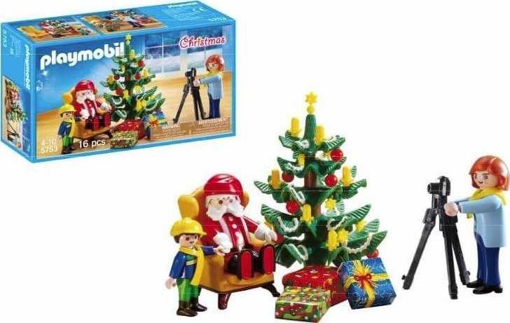 Playmobil Rinkinys su figurkami Christmas 5753 Zdjęcie ze Świętym Mikołajem