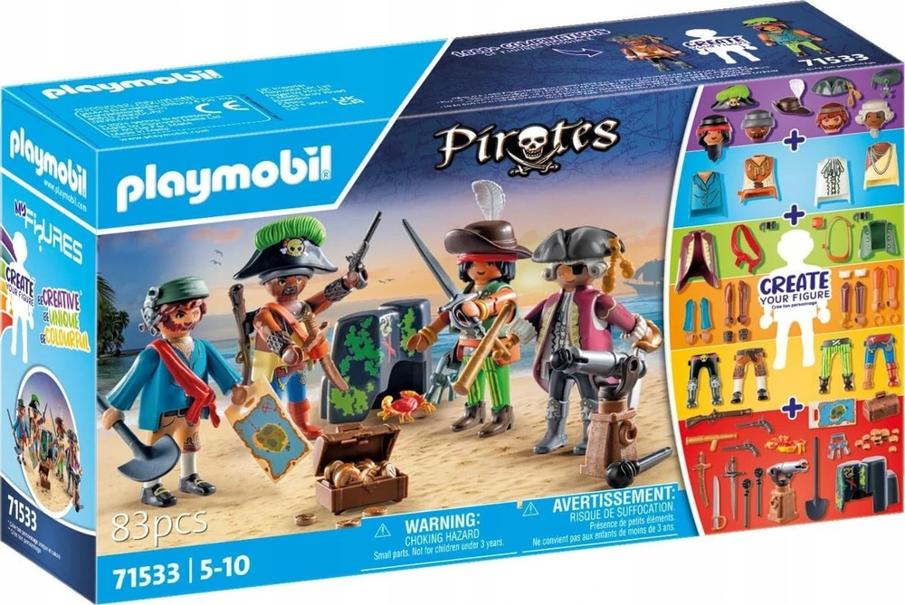 PLAYMOBIL PIRATES Piratų figūrėlės 71533