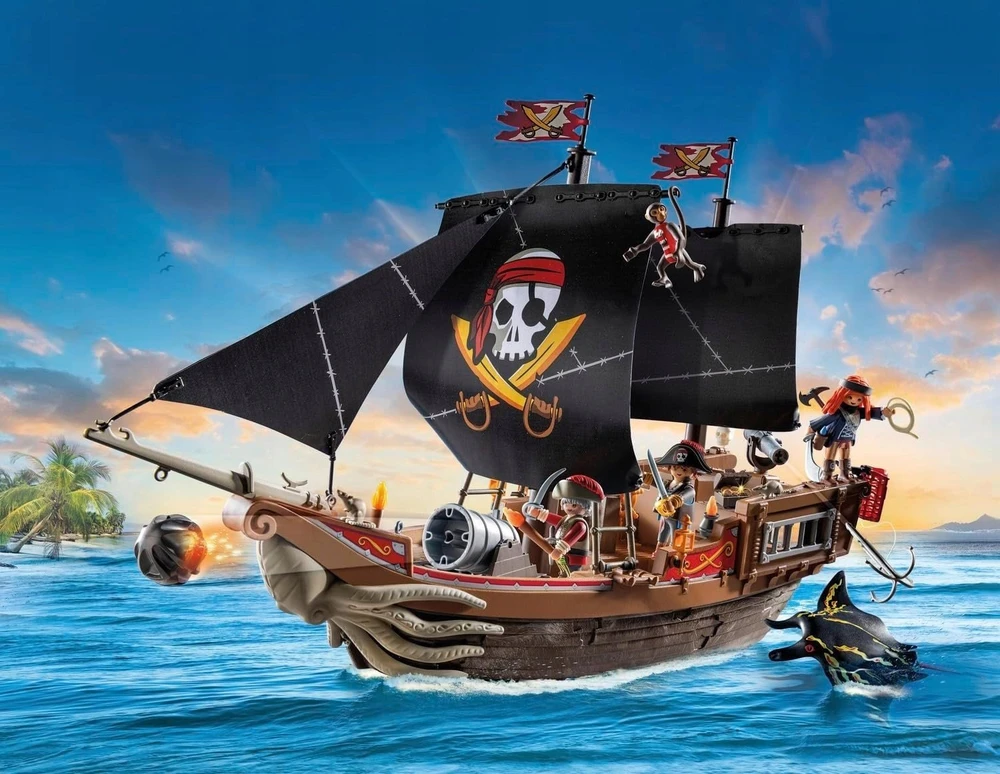 71530 PLAYMOBIL® Pirates, piratų laivas