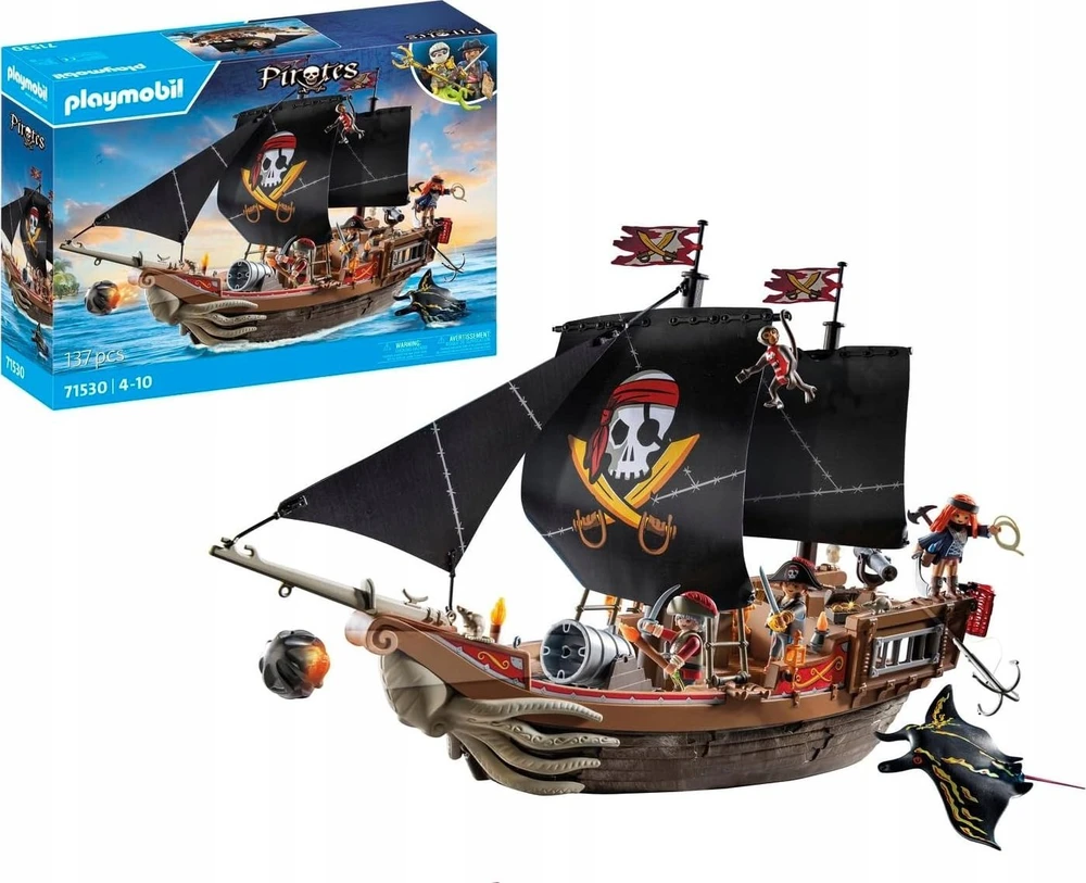 71530 PLAYMOBIL® Pirates, piratų laivas