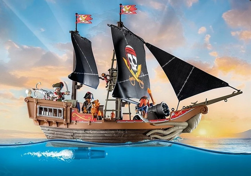 71530 PLAYMOBIL® Pirates, piratų laivas