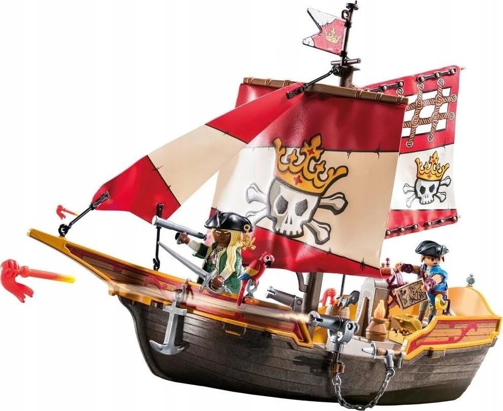 Playmobil Pirates 71418 Piratų laivas