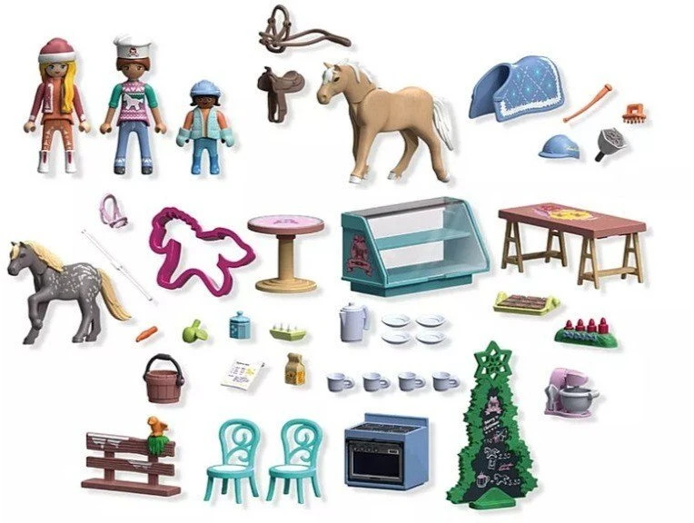 Playmobil Horses of Waterfall 71952 Świąteczne wypieki w kawiarni jeździeckiej
