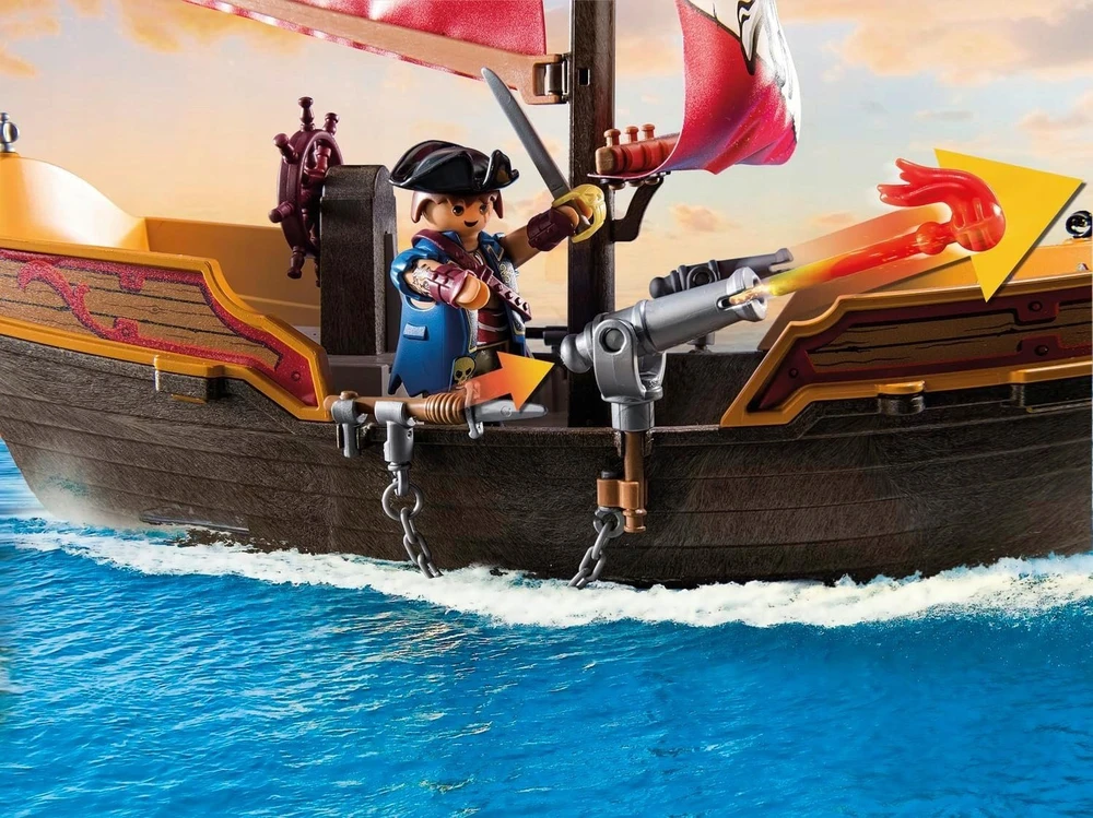 Playmobil Pirates 71418 Piratų laivas
