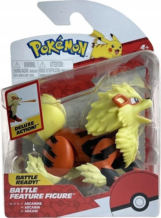 Pokémon - Mūšio figūrėlė - Arcanine (PKW0009)