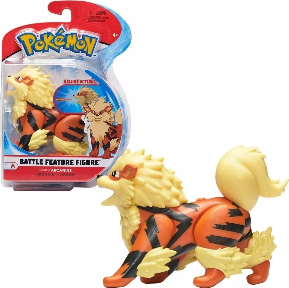 Pokémon - Mūšio figūrėlė - Arcanine (PKW0009)