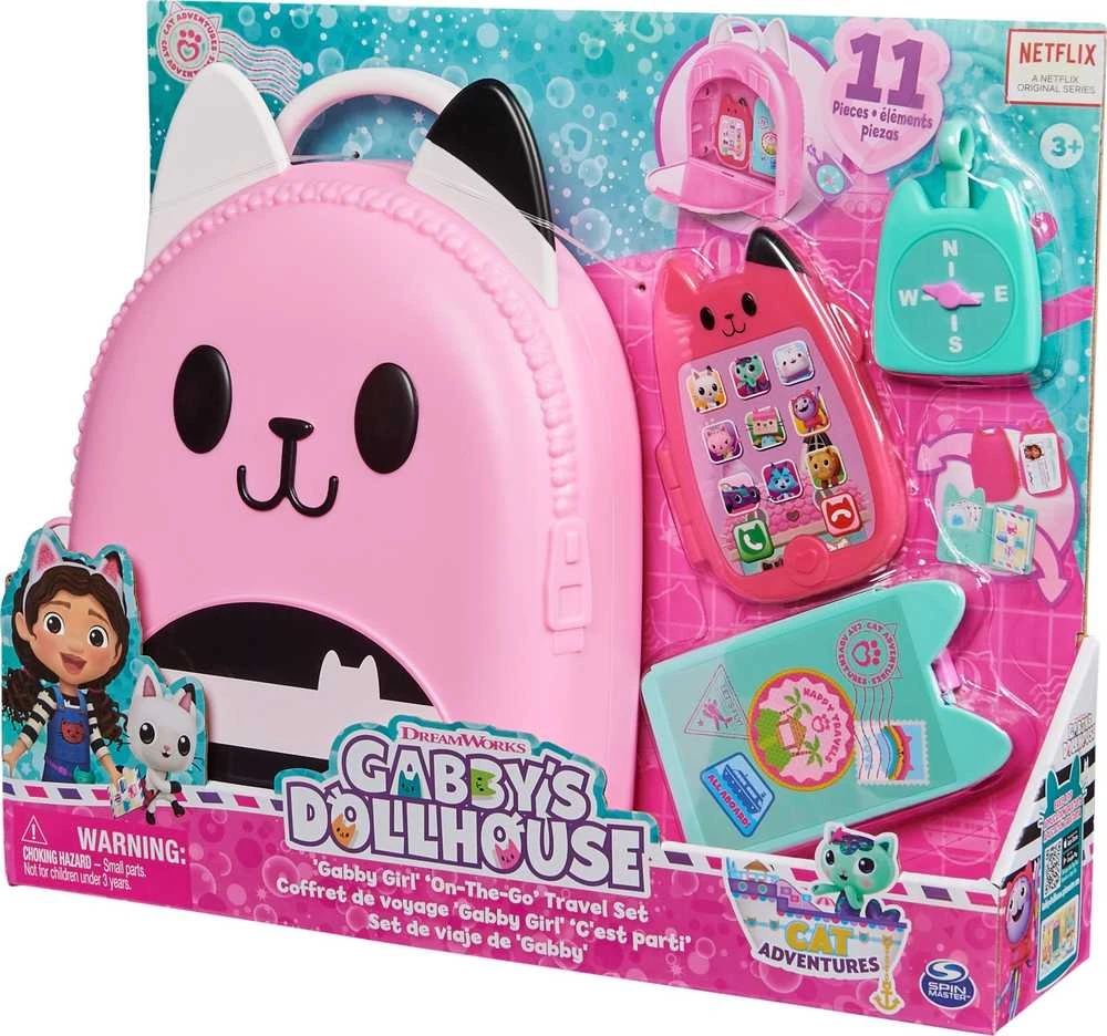 Spin Master Gabby's Dollhouse „Gabby Girl On-The-Go“ kelionių rinkinys