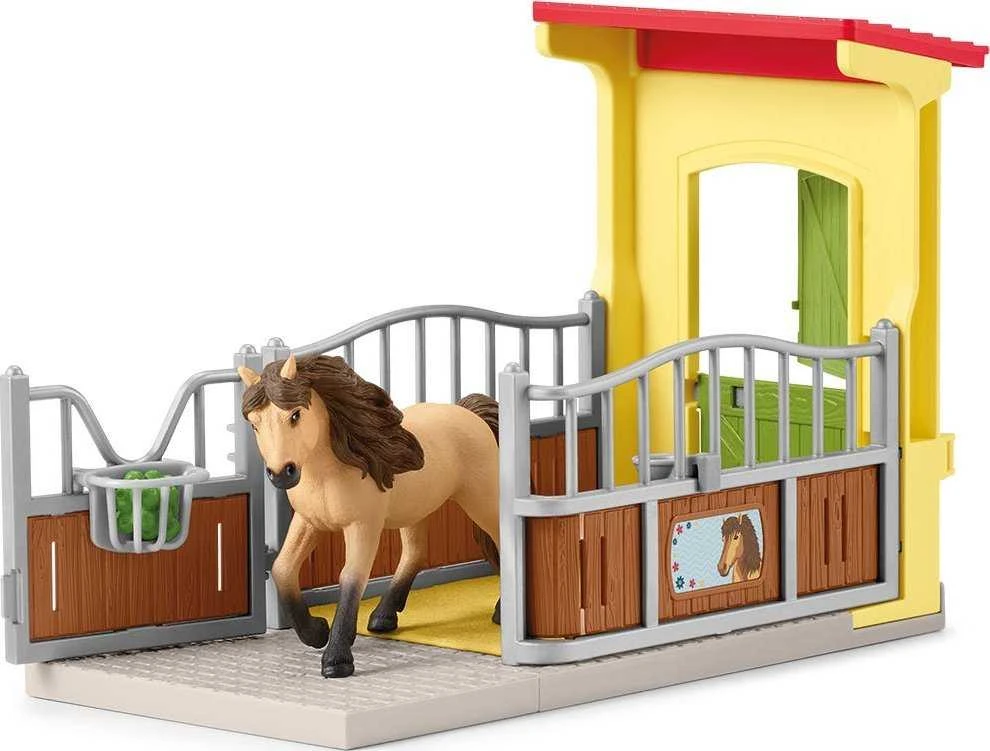 SCHLEICH FARM WORLD Ponių dėžutė su Islandijos puskraujų veislės žirgu