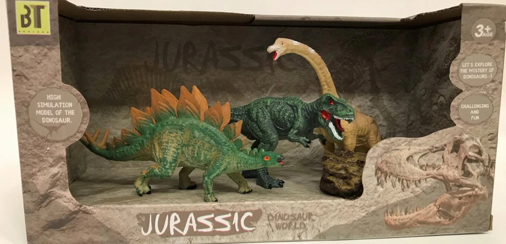 Pro Kids Rinkinys 3 dinozaurów