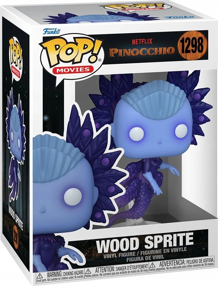 FUNKO POP! Vinilinė figūrėlė: Netflix: Pinocchio - Wood Sprite, 9 cm