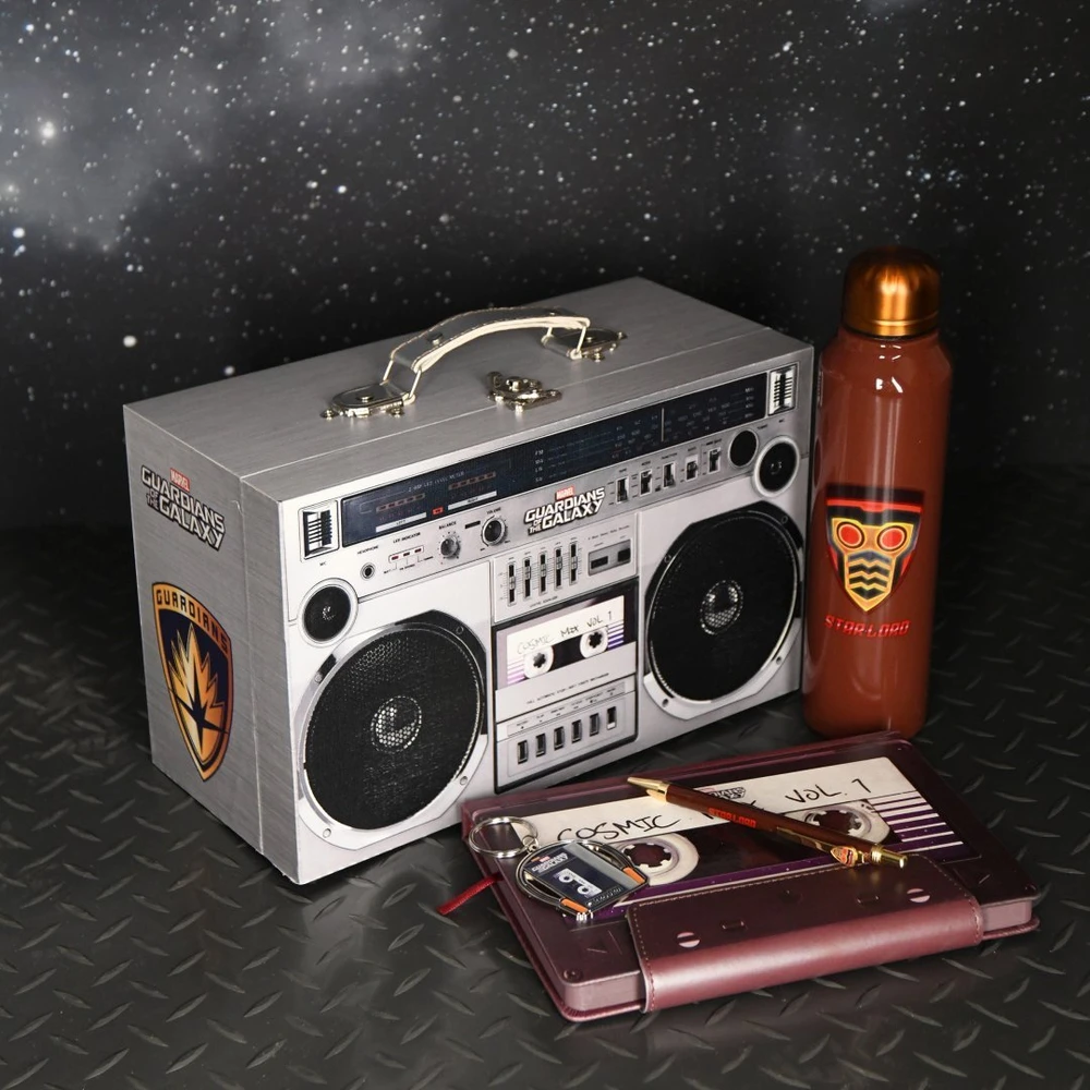 Pyramid Figūra Piramidė Piramidė Rinkinys Dovanų galaktikos sergėtojai (Starlords Boom Box)