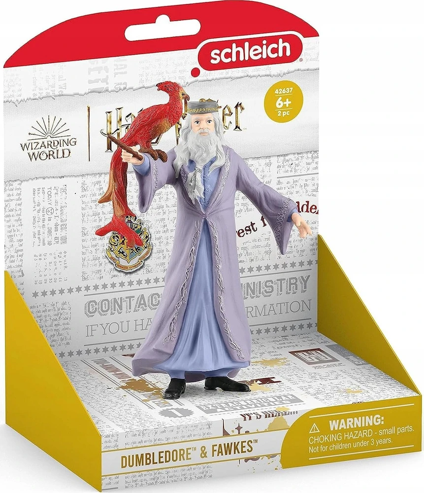 Schleich Figūrėlės Dumbledore ir Fawkes Wizarding World