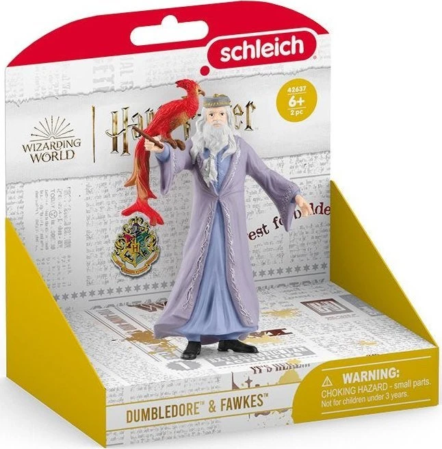 Schleich Figūrėlės Dumbledore ir Fawkes Wizarding World