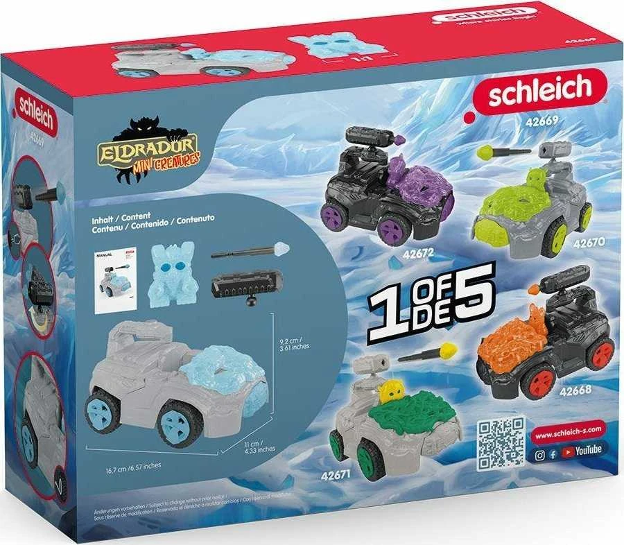 Schleich Žaislinis ledo transporto priemonės CrashMobile su Ministworkiu