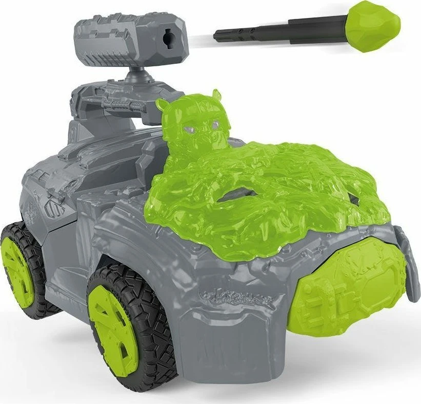 Schleich Žaislinis kovinis transporto priemonės modelis CrashMobile su Ministworkiu