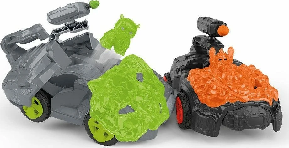 Schleich Žaislinis kovinis transporto priemonės modelis CrashMobile su Ministworkiu