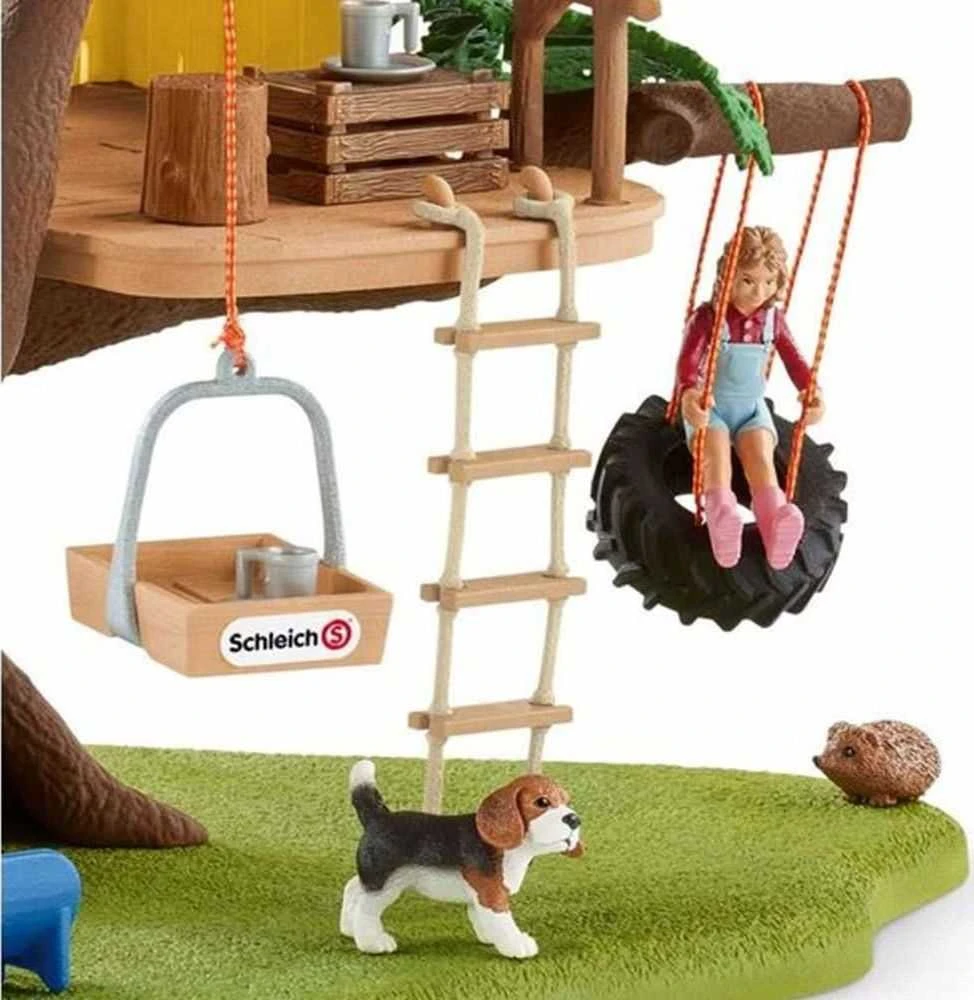 SCHLEICH „Naminiai gyvūnai“ Rinkinys - Namelis Medyje