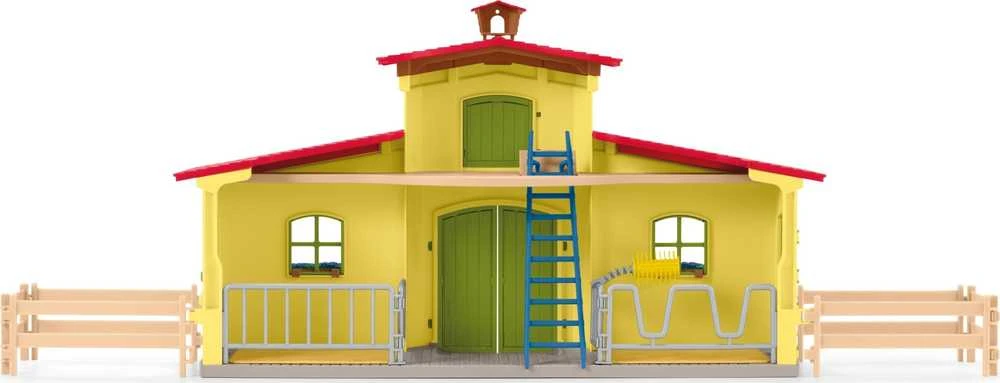 SCHLEICH FARM WORLD Didelis tvartas su gyvūnais ir priedais