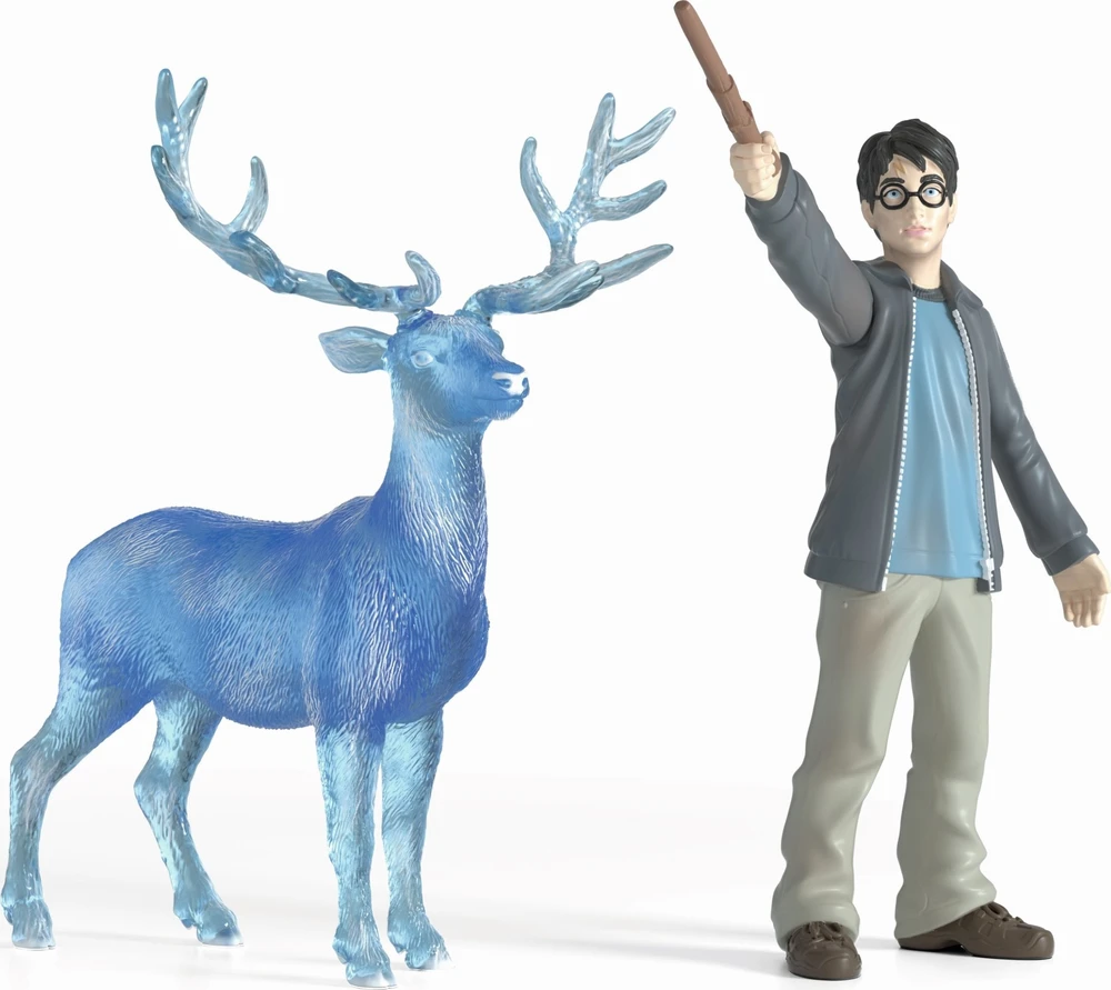 Schleich Figūrėlė Harry Potter su patronusu elniu