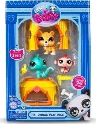 Schleich LITTLEST PET SHOP, figurka, zest., Džiunglės, 3fig