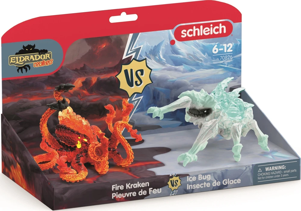 Figūrėlė Schleich Lodowy Robal vs Ognisty Kraken