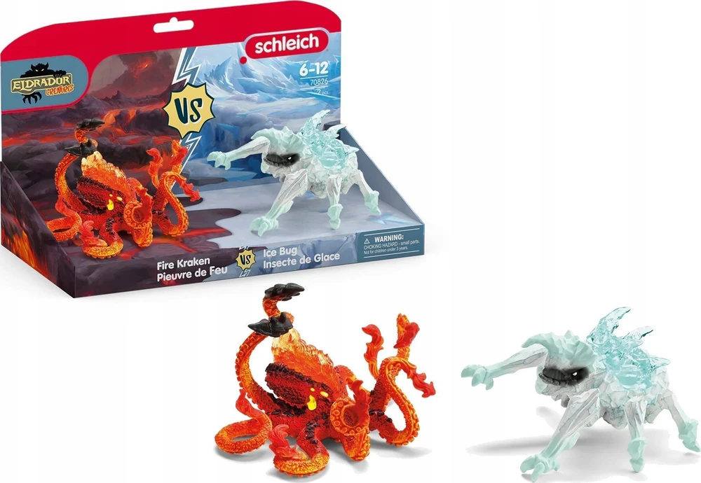 Figūrėlė Schleich Lodowy Robal vs Ognisty Kraken
