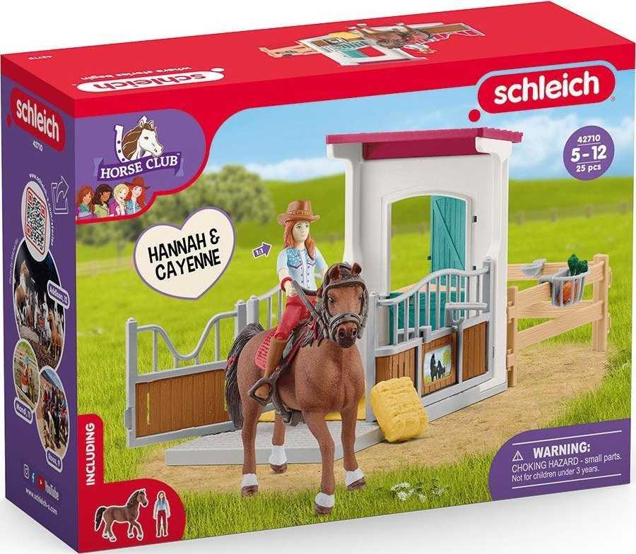 SCHLEICH HORSE CLUB Rinkinys Lisa ir Cayenne