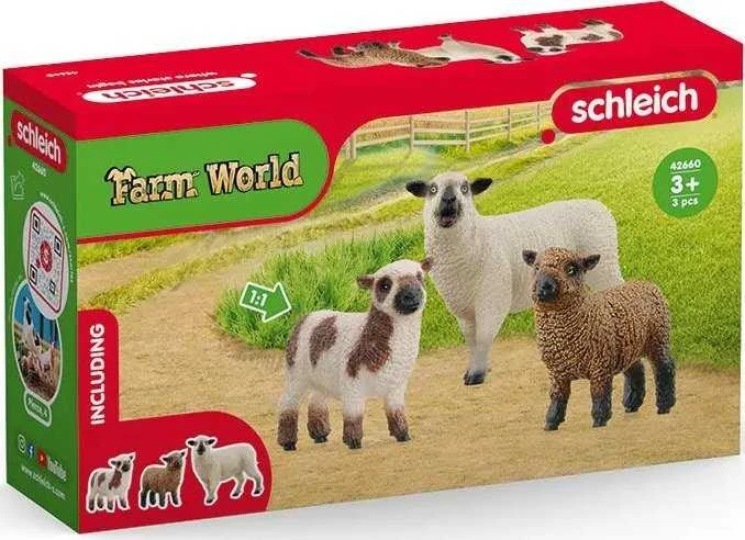 SCHLEICH FARM WORLD Draugai aviukai