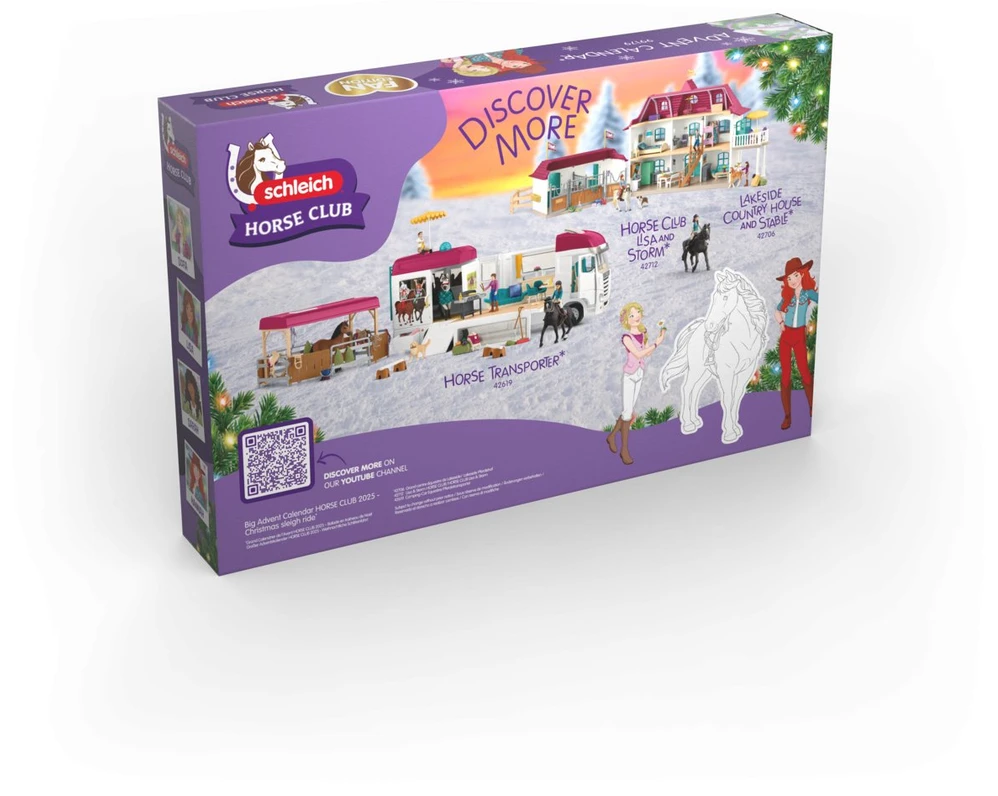 Figūrėlė Schleich Schleich Advent Calendar Big Horse Club 2025