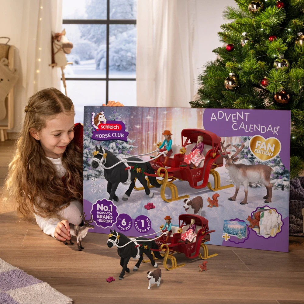 Figūrėlė Schleich Schleich Advent Calendar Big Horse Club 2025