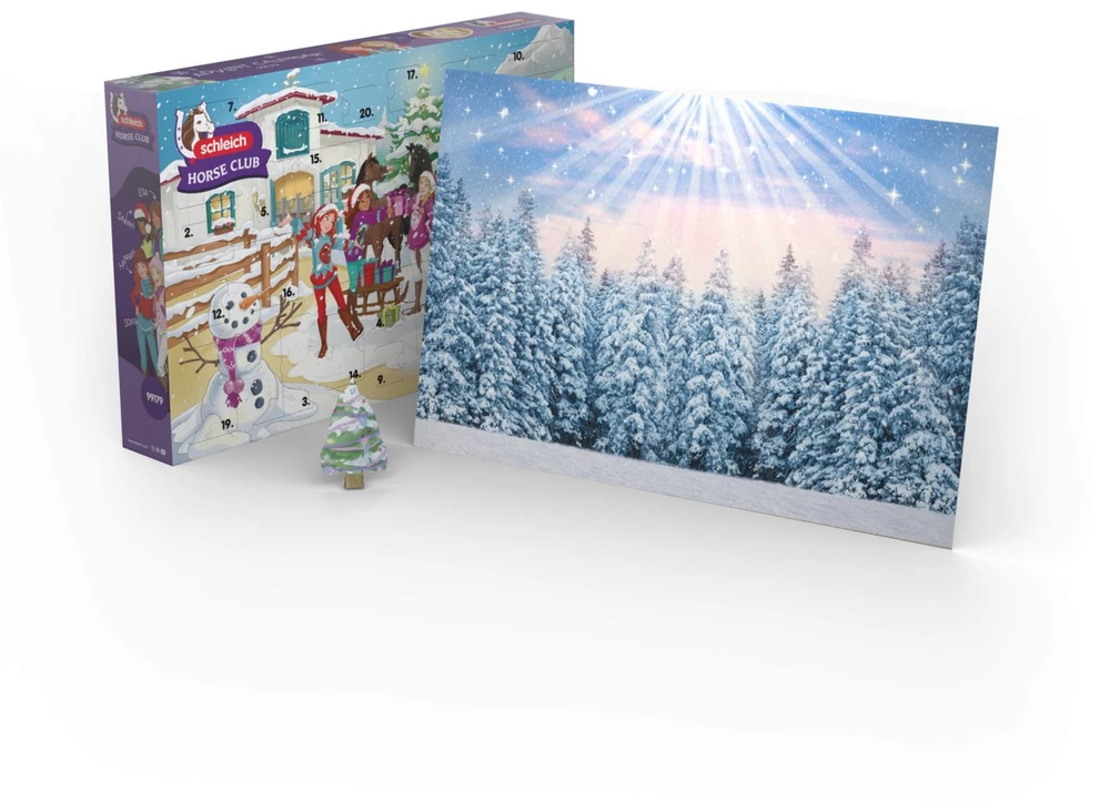 Figūrėlė Schleich Schleich Advent Calendar Big Horse Club 2025
